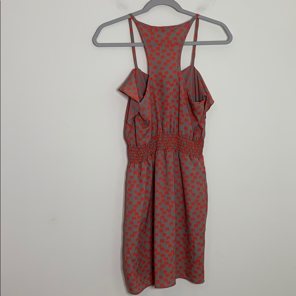Karlie Elephant Print Racerback Dress - Picture 6 of 10